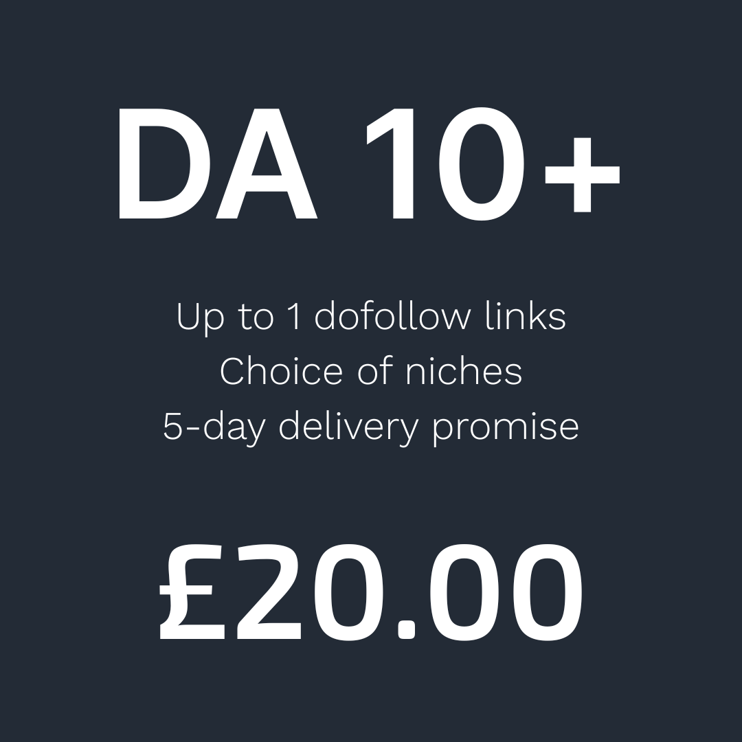 Niche edit - DA10+