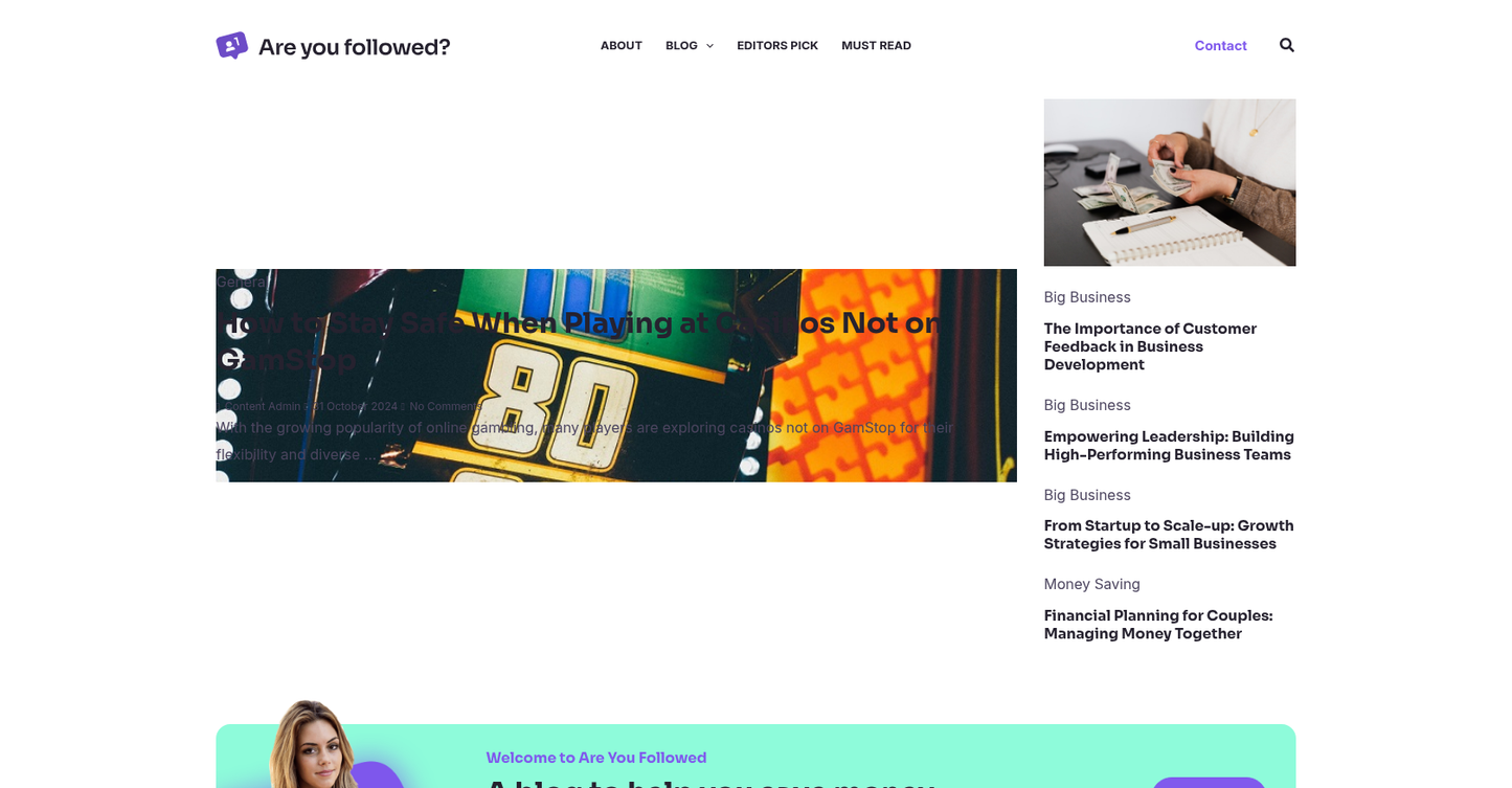 areyoufollowed.com | DA19 DR5