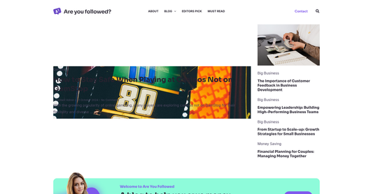 areyoufollowed.com | DA19 DR5