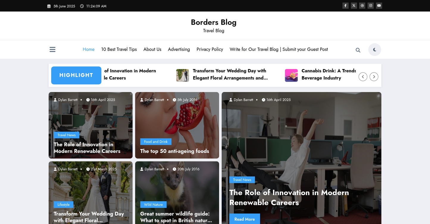 bordersblog.com | DA33 DR28