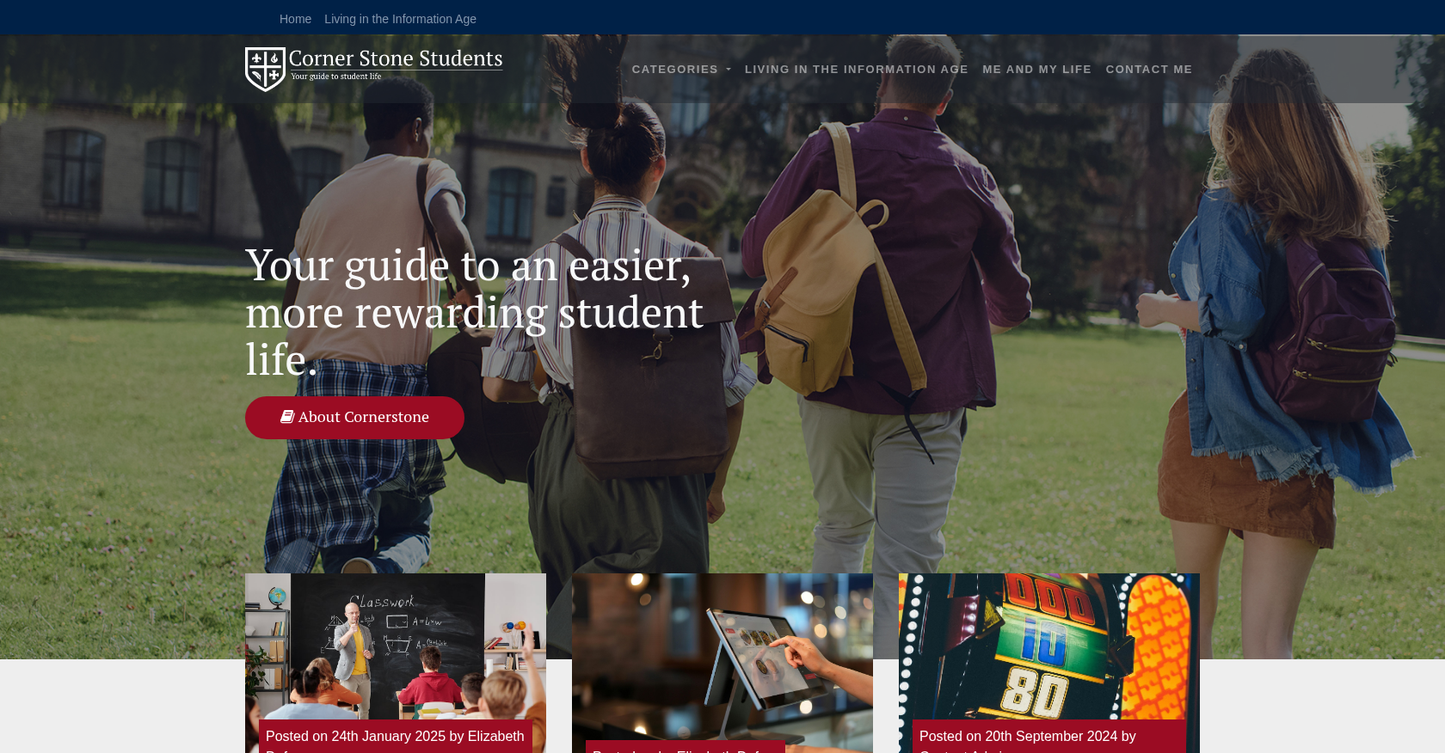 cornerstonestudents.com | DA20 DR1