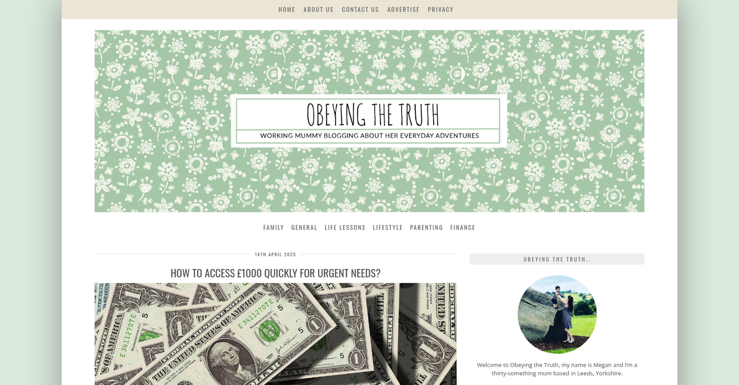 obeyingthetruth.com | DA19 DR45