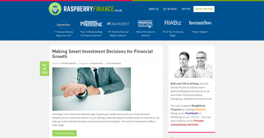 raspberryfinance.co.uk | DA6 DR0